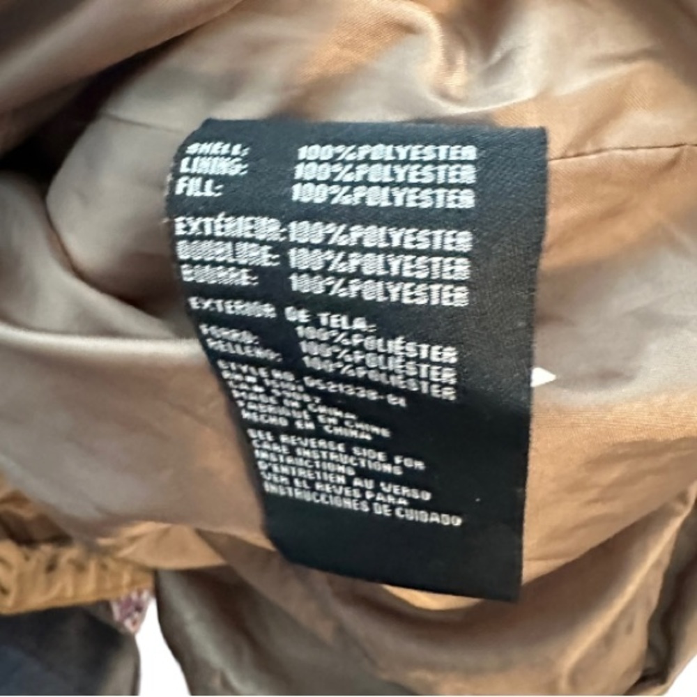 Vintage D.E.T.A.I.L.S. Tan Coat - Picture 6 of 6